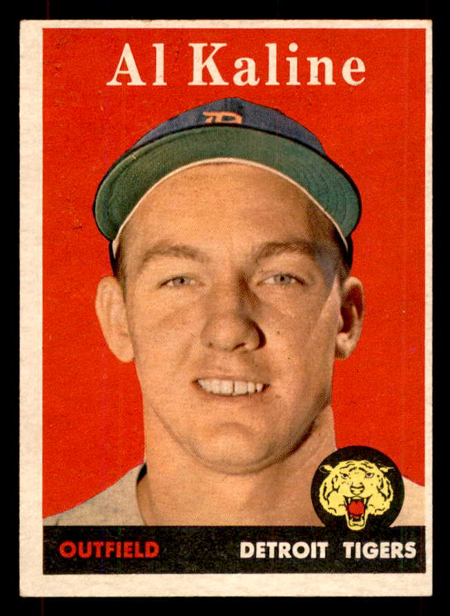 1958 Topps Baseball #070 Al Kaline Tigers EX-MT 552061
