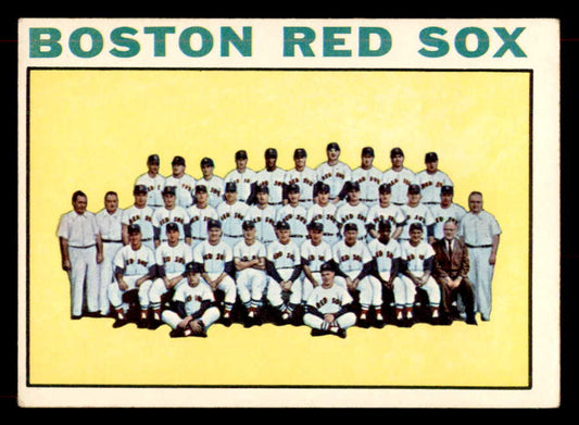1964 Topps Baseball #579 Boston Red Sox Team EX 552073