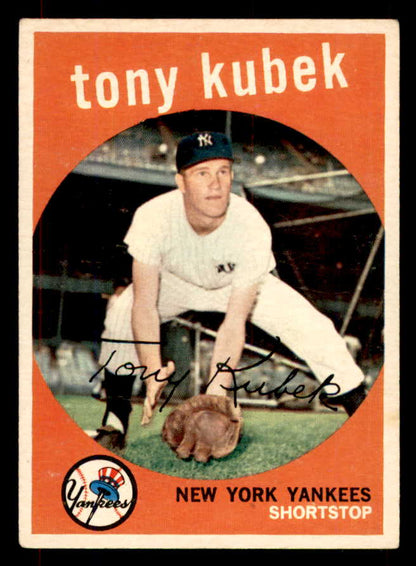 1959 Topps Baseball #505 Tony Kubek Yankees EX-MT 552075