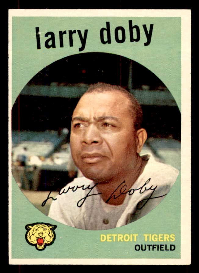 1959 Topps Baseball #455 Larry Doby Tigers EX-MT 552076