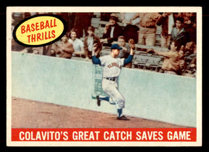 1959 Topps Baseball #462 Rocky Colavito IA Indians EX-MT 552080