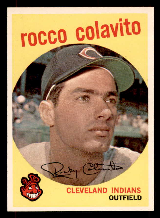 1959 Topps Baseball #420 Rocky Colavito Indians NR-MT 552083