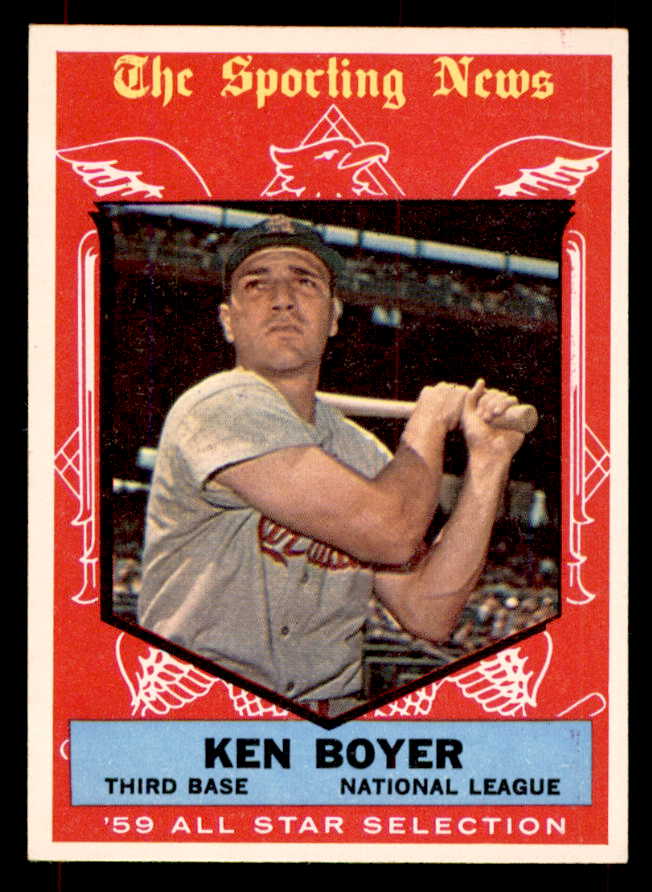 1959 Topps Baseball #557 Ken Boyer A.S. Cardinals EX-MT 552087