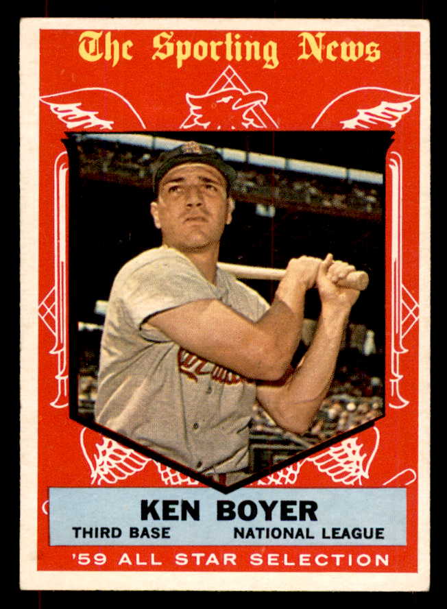 1959 Topps Baseball #557 Ken Boyer A.S. Cardinals EX-MT 552088