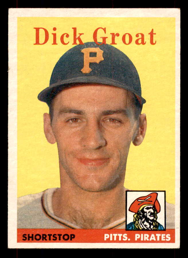 1958 Topps Baseball #045 Dick Groat Pirates EX-MT 552096