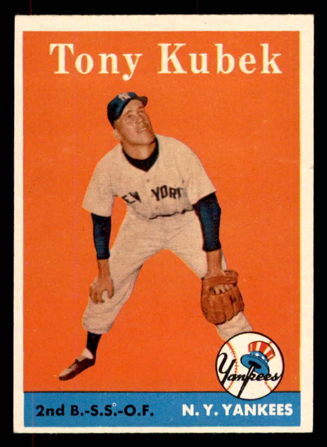 1958 Topps Baseball #393 Tony Kubek Yankees VG-EX 552114