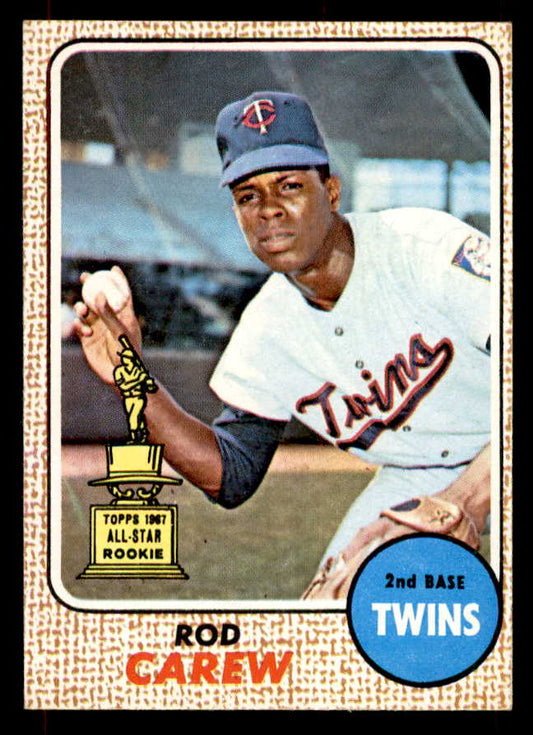 1968 Topps Baseball #080 Rod Carew Twins NR-MT 552143