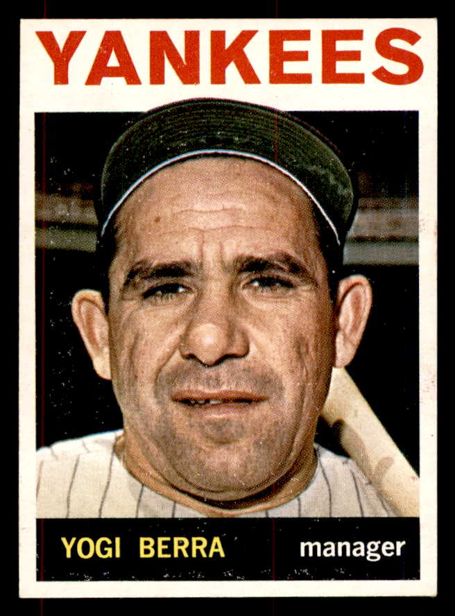 1964 Topps Baseball #021 Yogi Berra Yankees EX-MT 552148