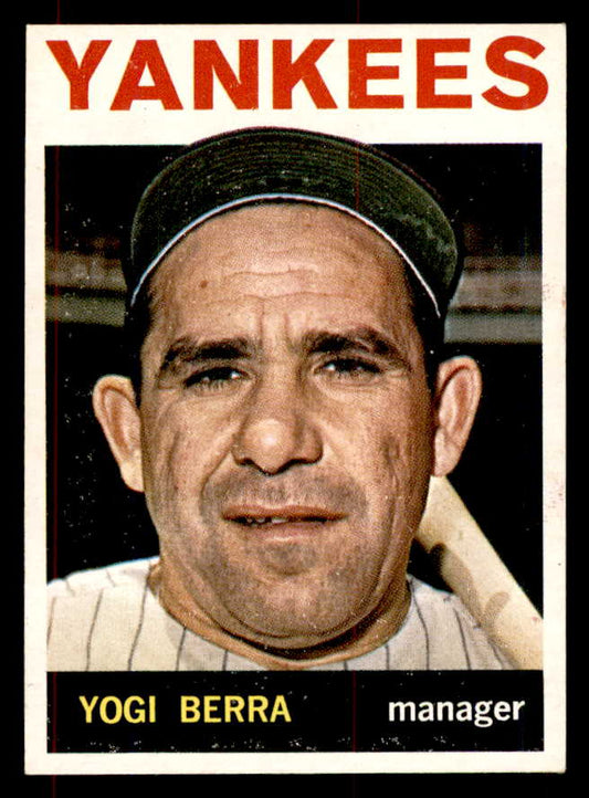 1964 Topps Baseball #021 Yogi Berra Yankees EX-MT 552148