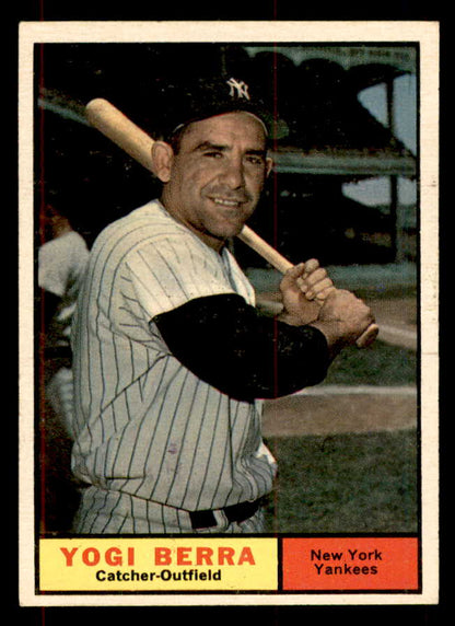 1961 Topps Baseball #425 Yogi Berra Yankees EX-MT 552153