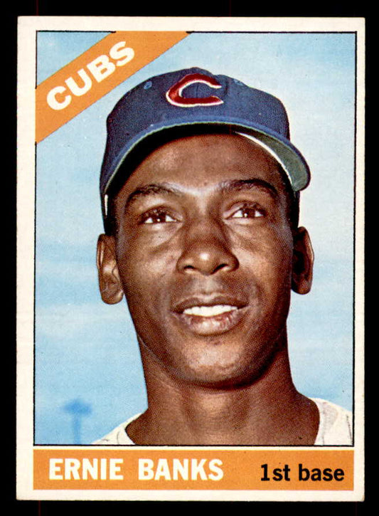 1966 Topps Baseball #110 Ernie Banks Cubs NR-MT 552159