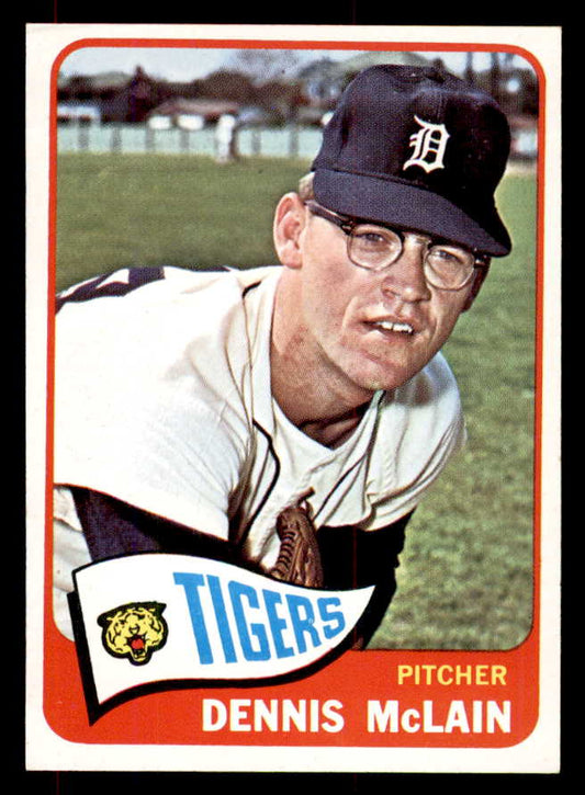 1965 Topps Baseball #236 Denny McLain Tigers NR-MT 552169