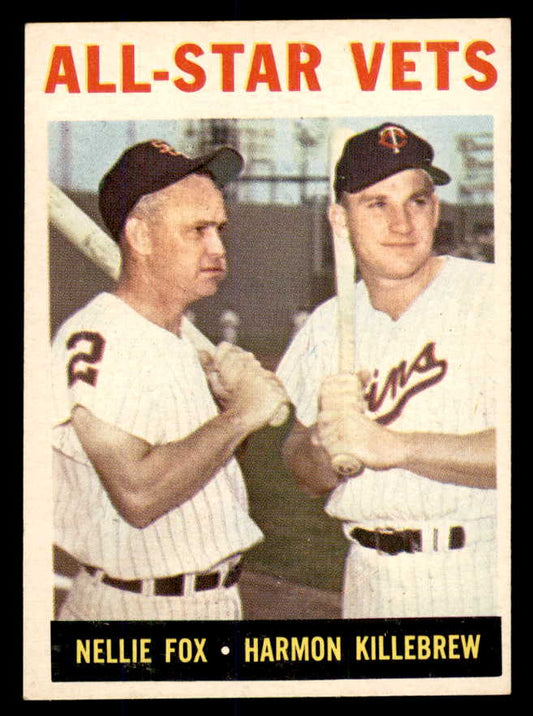 1964 Topps Baseball #081 Harmon Killebrew Nellie Fox EX-MT 552186