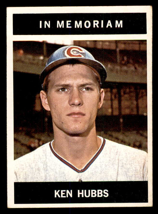 1964 Topps Baseball #550 Ken Hubbs Cubs EX-MT 552188