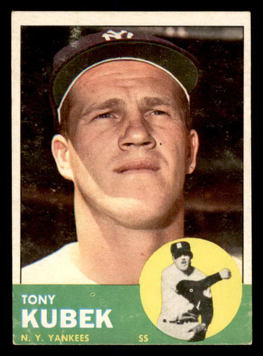 1963 Topps Baseball #020 Tony Kubek Yankees EX 552199