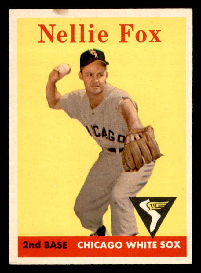 1958 Topps Baseball #400 Nellie Fox White Sox VG-EX 552208