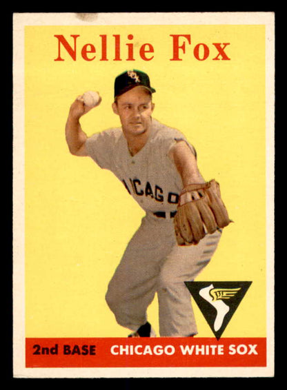 1958 Topps Baseball #400 Nellie Fox White Sox VG-EX 552208