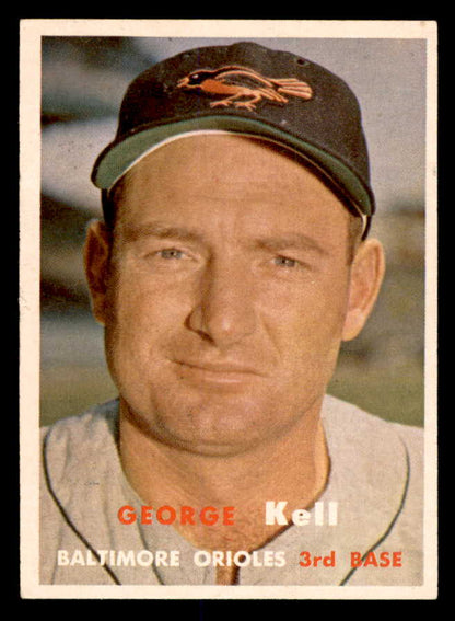 1957 Topps Baseball #230 George Kell Orioles EX-MT 552213