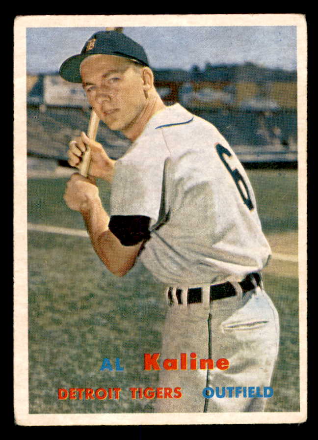 1957 Topps Baseball #125 Al Kaline Tigers VG-EX 552214