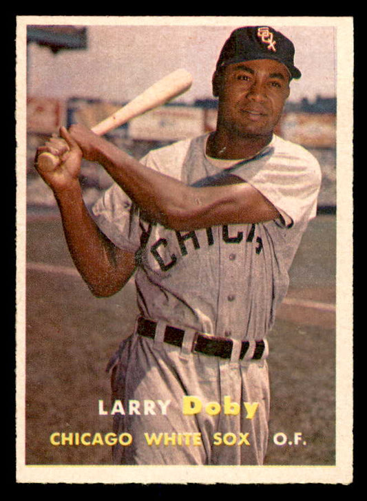 1957 Topps Baseball #085 Larry Doby White Sox EX-MT 552217