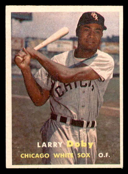 1957 Topps Baseball #085 Larry Doby White Sox EX-MT 552218