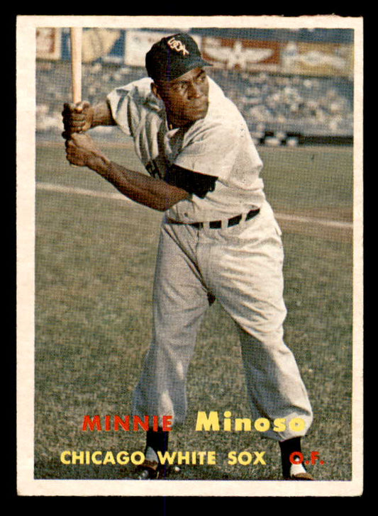 1957 Topps Baseball #138 Minnie Minoso White Sox EX-MT 552231