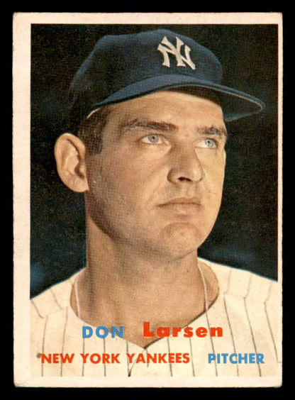 1957 Topps Baseball #175 Don Larsen Yankees VG-EX 552235