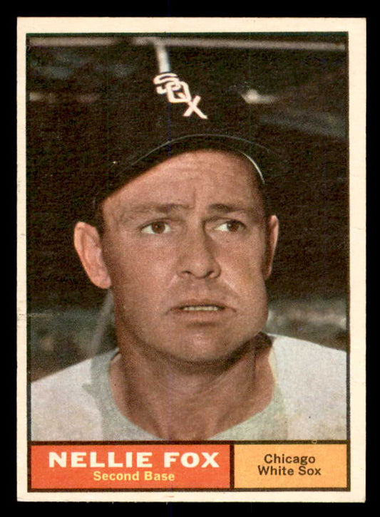 1961 Topps Baseball #030 Nellie Fox White Sox EX-MT 552241