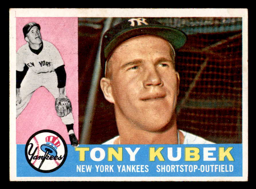 1960 Topps Baseball #083 Tony Kubek Yankees EX-MT 552249