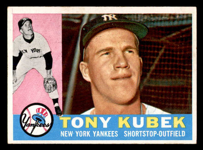 1960 Topps Baseball #083 Tony Kubek Yankees EX-MT 552249