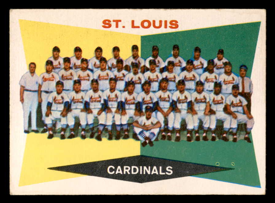 1960 Topps Baseball #242 St. Louis Cardinals Team EX-MT 552250