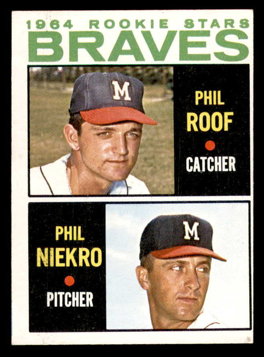 1964 Topps Baseball #541 Phil Niekro Braves EX+/EX-MT 552257