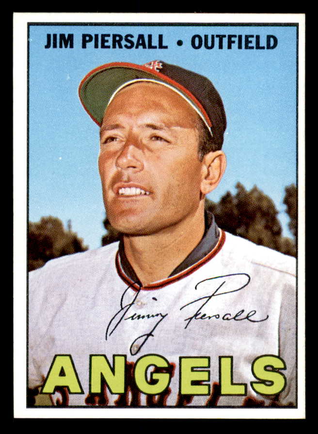 1967 Topps Baseball #584 Jimmy Piersall Angels NR-MT 552275
