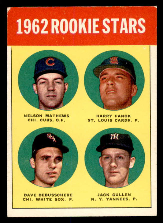 1963 Topps Baseball #054 Dave DeBusschere White Sox EX Variation 552300