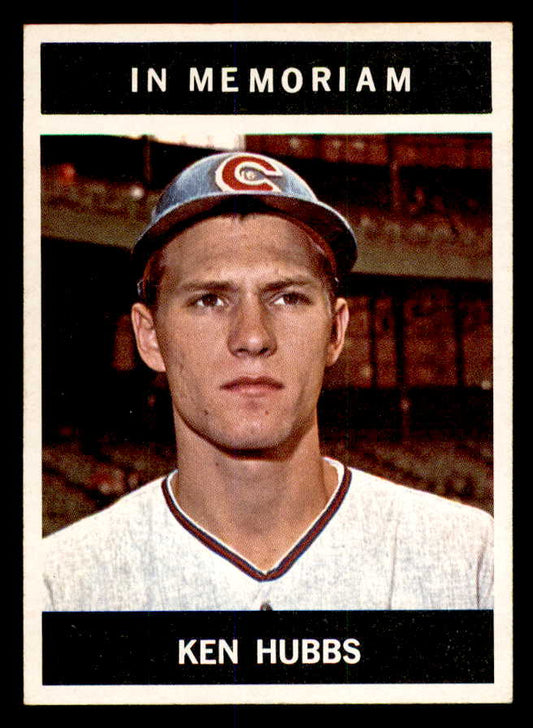 1964 Topps Baseball #550 Ken Hubbs Cubs EX-MT 552321