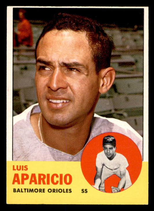 1963 Topps Baseball #205 Luis Aparicio Orioles EX-MT 552324