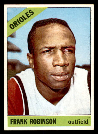 1966 Topps Baseball #310 Frank Robinson Orioles NR-MT 552333