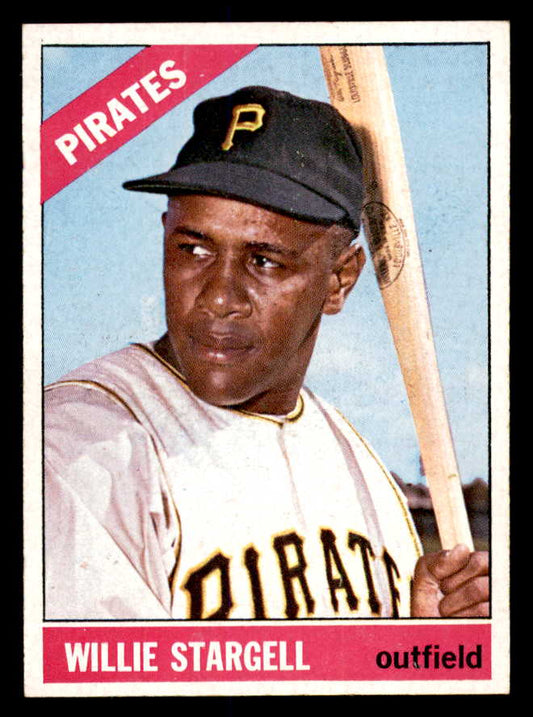 1966 Topps Baseball #255 Willie Stargell Pirates NR-MT 552344