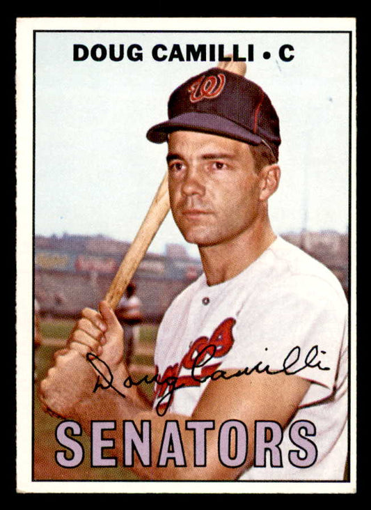 1967 Topps Baseball #551 Doug Camilli Senators EX-MT 552355