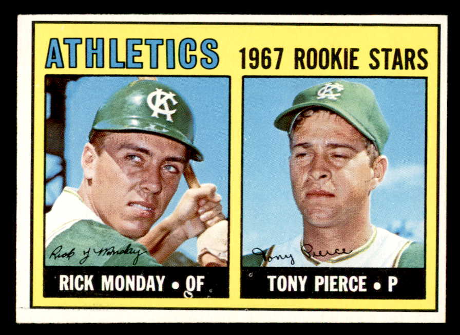 1967 Topps Baseball #542 Rick Monday A's EX-MT 552376