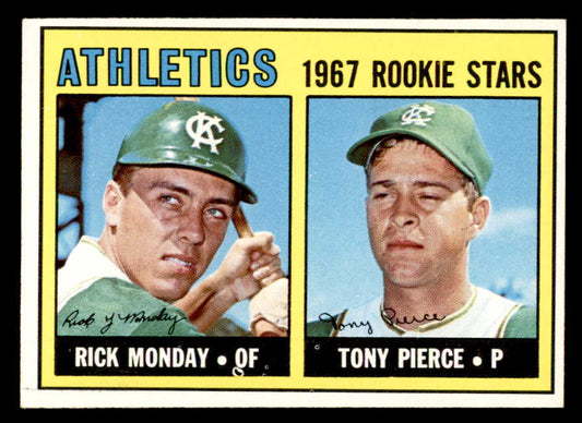1967 Topps Baseball #542 Rick Monday A's EX-MT 552376