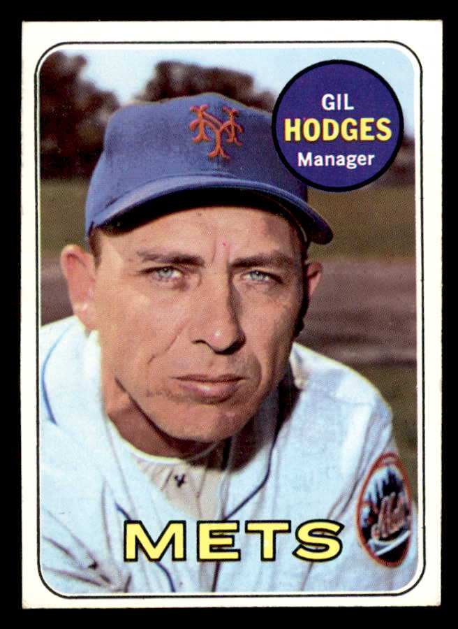 1969 Topps Baseball #564 Gil Hodges Mets EX-MT 552378