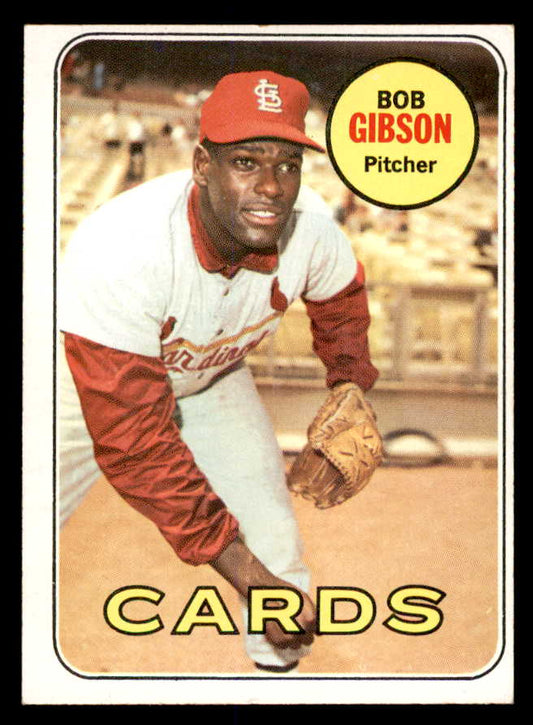 1969 Topps Baseball #200 Bob Gibson Cardinals EX-MT 552379
