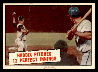 1961 Topps Baseball #410 Harvey Haddix IA Pirates EX-MT 552389