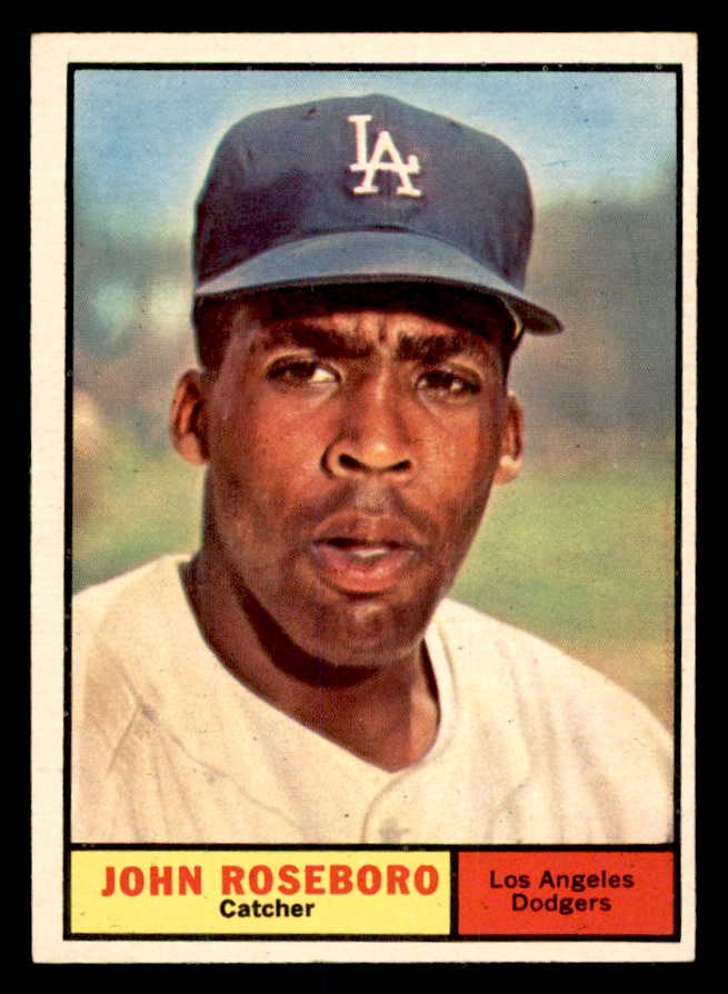 1961 Topps Baseball #363 John Roseboro Dodgers EX-MT 552390