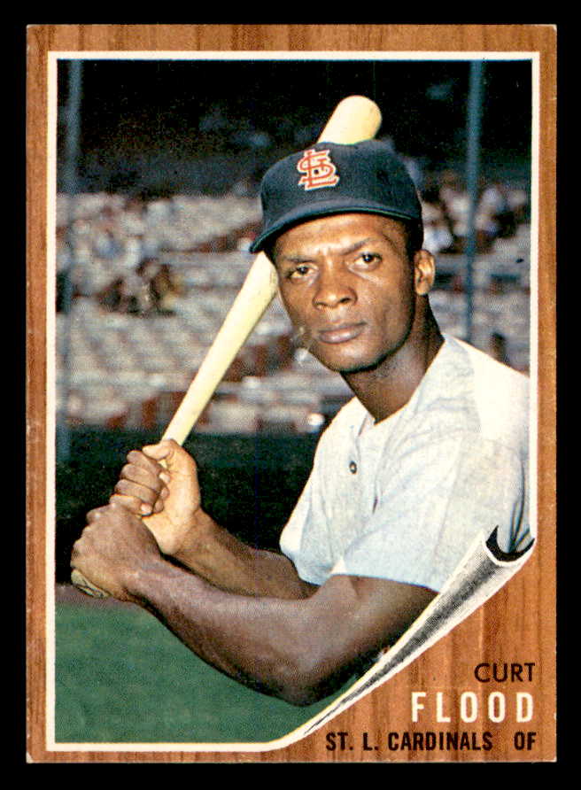 1962 Topps Baseball #590 Curt Flood Cardinals EX-MT 552391