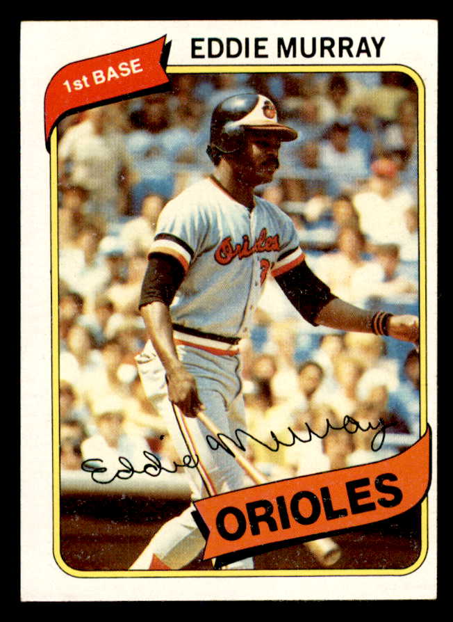 1980 Topps Baseball #160 Eddie Murray Orioles NR-MT 552426