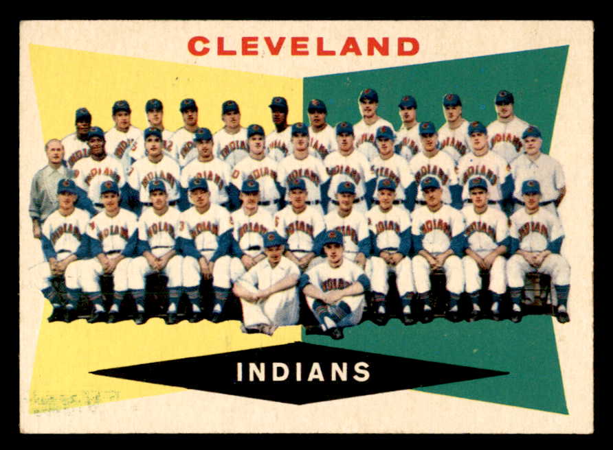 1960 Topps Baseball #174 Cleveland Indians Team EX-MT 552437