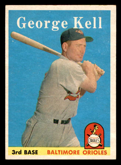 1958 Topps Baseball #040 George Kell Orioles EX-MT 552440