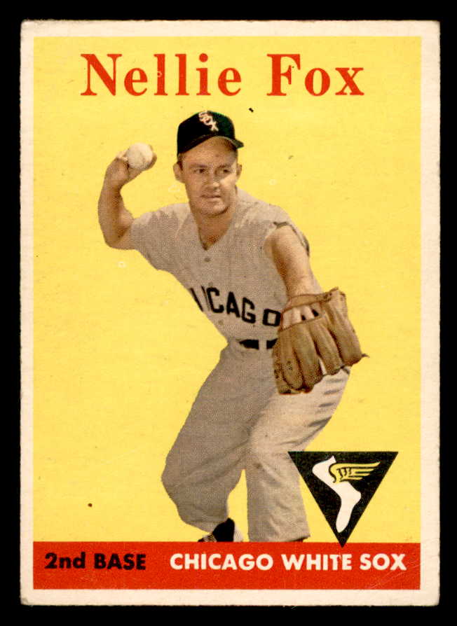 1958 Topps Baseball #400 Nellie Fox White Sox VG-EX 552441
